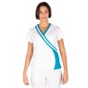 Blusa Sanitario Mujer Combinada | Union Workwear