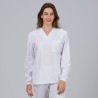 Blusa Sanitario Unisex Pico M/L Puño Acrilico | Union Workwear