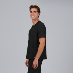 Blusa Hombre Cremallera Escote Caja M/C Joan | Union Workwear