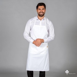 Delantal Con Peto Tejido Organico 91X74 Cm | Union Workwear