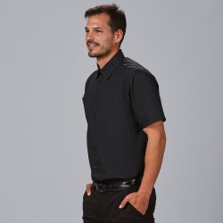 Camisa Hombre M/C Slim Fit Elastan | Union Workwear