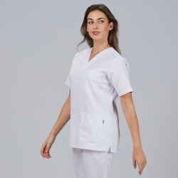 Blusa Mujer Sanitaria M/C | Union Workwear