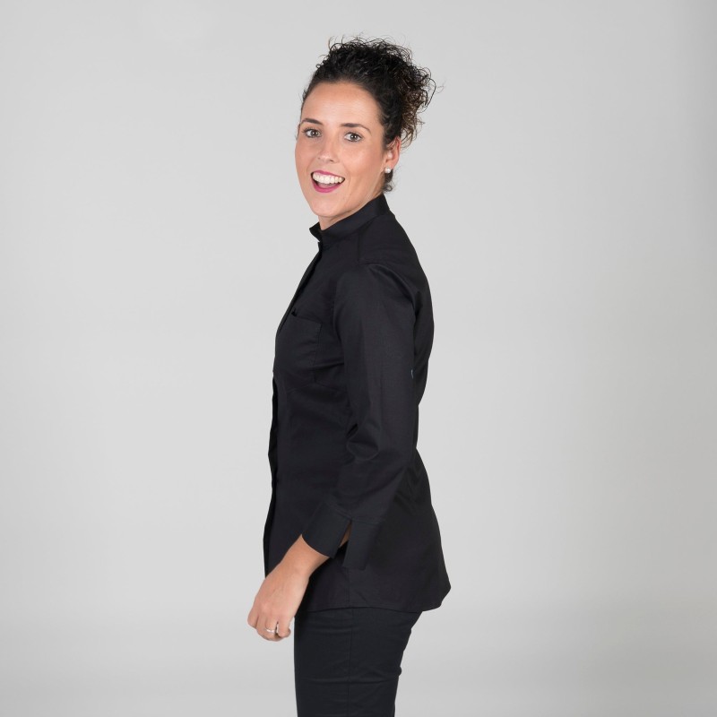 Blusa Mujer C/Mao Manga 3/4 Algodon Elastico | Union Workwear