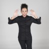 Blusa Mujer C/Mao Manga 3/4 Algodon Elastico | Union Workwear