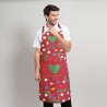Delantal Agatha Navidad 80X68 Cm | Union Workwear