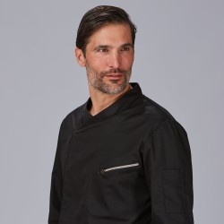 Chaqueta Cocina Unisex Saten Algodon Vico | Union Workwear