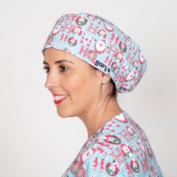 Gorro Cirujano Goma Navidad Santas | Union Workwear
