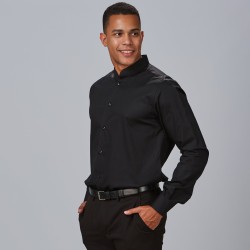 Camisa Hombre M/L C/Mao Slim Fit Elastan | Union Workwear