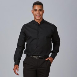 Camisa Hombre M/L C/Mao Slim Fit Elastan | Union Workwear