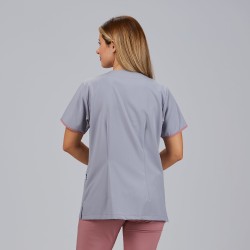 Blusa Mujer Bies Combinado M/C Casilda | Union Workwear
