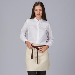 Delantal Sin Peto Esterilla Tejido Organico 45X68 Cm | Union Workwear