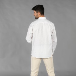 Guayabera Hombre Cuello Mao Borneo | Union Workwear