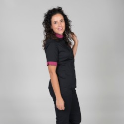 Blusa Mujer C/Mao M/C Combi | Union Workwear