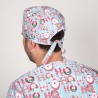 Gorro Cirujano Tiras Navidad Santas | Union Workwear