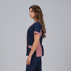 Blusa Mujer Boton Oculto Cassandra | Union Workwear