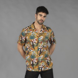 Camisa Hombre Cuello Solapa Hawai | Union Workwear