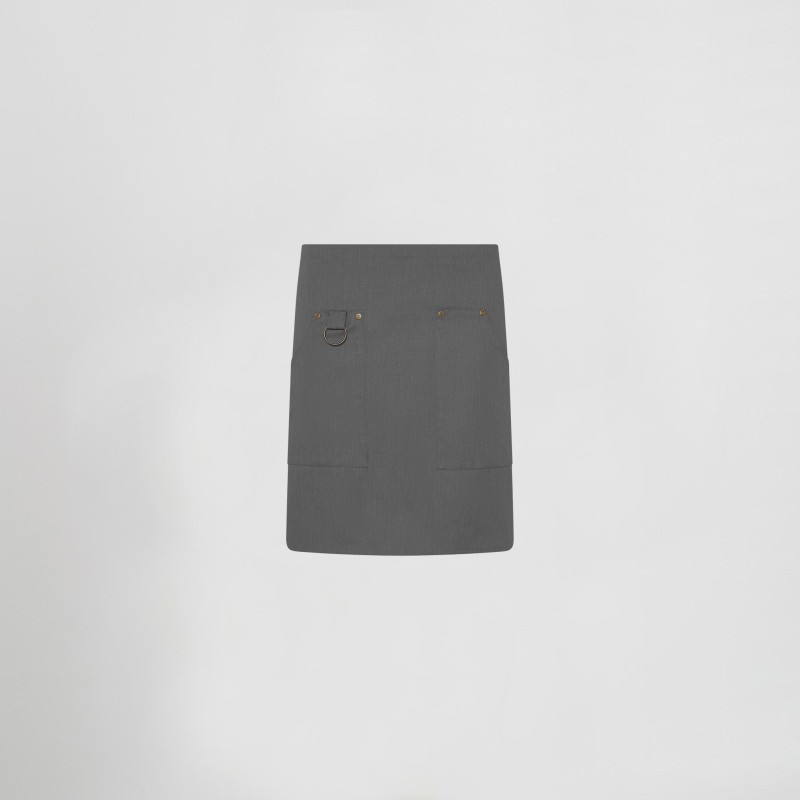 Delantal Corto Remaches Sarga Reciclada 50X74 Cm | Union Workwear