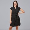 Vestido Boton Forrado Vivaz X.Linen | Union Workwear