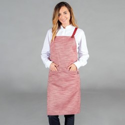 Delantal Con Peto Sarga Rustica 87X74 Cm | Union Workwear