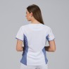Blusa Mujer Escote Pico Combinada M/C Cleo | Union Workwear