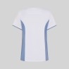 Blusa Mujer Escote Pico Combinada M/C Cleo | Union Workwear