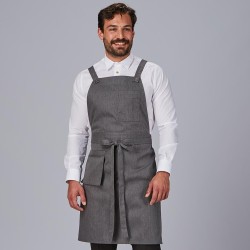 Delantal Peto Bolsillo Cartera Sarga Reciclada 88X74 Cm | Union Workwear