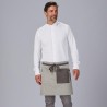 Delantal Corto Bolsillo Y Cintas Combinadas 45X74 Cm | Union Workwear