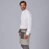 Delantal Corto Bolsillo Y Cintas Combinadas 45X74 Cm | Union Workwear