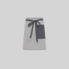 Delantal Corto Bolsillo Y Cintas Combinadas 45X74 Cm | Union Workwear