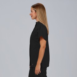 Blusa Mujer Boton Oculto M/C Lina | Union Workwear