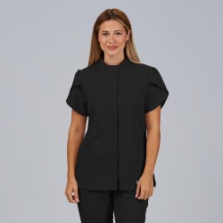 Blusa Mujer Boton Oculto M/C Lina | Union Workwear