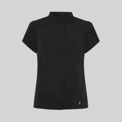 Blusa Mujer Boton Oculto M/C Lina | Union Workwear