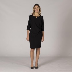 Vestido Drapeado Trivial | Union Workwear