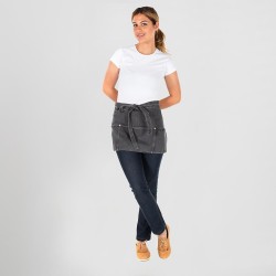 Delantal Corto Ryn 33X56 Cm Lavado | Union Workwear