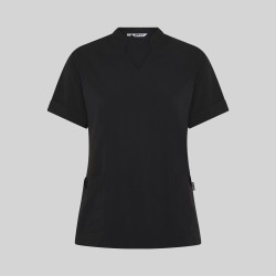 Blusa Mujer Cerrada Bolsillos M/C May | Union Workwear
