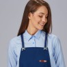 Delantal Peto Bicolor Cinta Rayas 86X74 Cm | Union Workwear