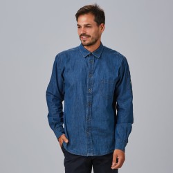 Camisa Hombre Tejano Fino Lavado Slim Fit Mattia | Union Workwear