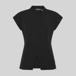 Blusa Mujer Abierta Cremallera M/C Musa | Union Workwear