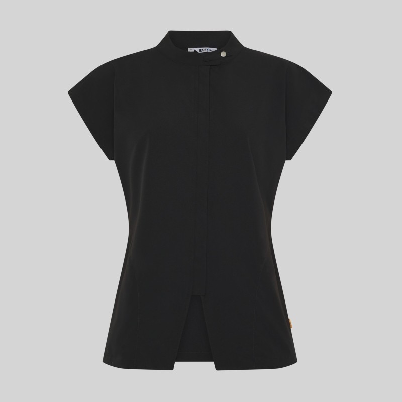 Blusa Mujer Abierta Cremallera M/C Musa | Union Workwear