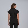 Blusa Mujer Abierta Cremallera M/C Musa | Union Workwear