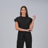 Blusa Mujer Abierta Cremallera M/C Musa | Union Workwear