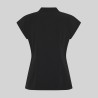 Blusa Mujer Abierta Cremallera M/C Musa | Union Workwear