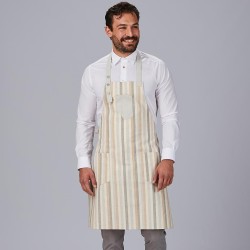 Delantal Peto Rayas Combinado 88X74 Cm | Union Workwear