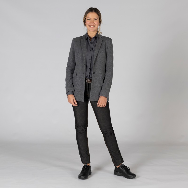 Americana Mujer 2 Botones Knitsuit | Union Workwear