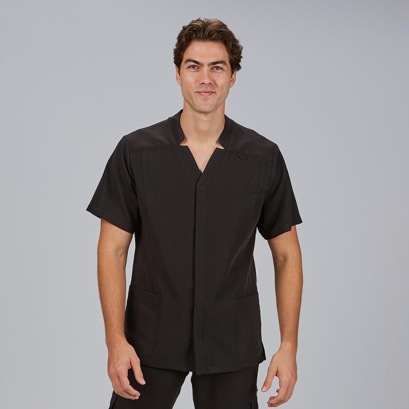 Blusa Hombre Abierta M/C Alfred | Union Workwear