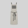 Delantal Peto Bolsillo Y Cintas Combinadas 88X74 Cm | Union Workwear