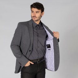 Americana Hombre 2 Botones Slim Fit Knitsuit | Union Workwear