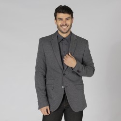Americana Hombre 2 Botones Slim Fit Knitsuit | Union Workwear