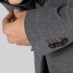 Americana Hombre 2 Botones Slim Fit Knitsuit | Union Workwear