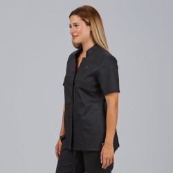 Blusa Mujer Abierta M/C Mina | Union Workwear